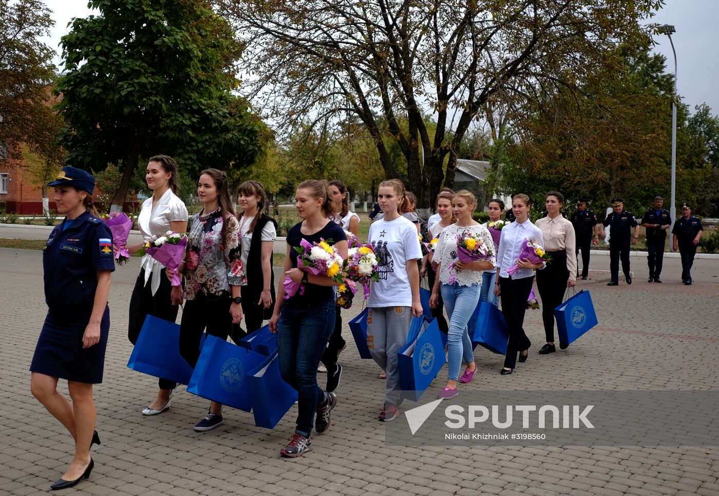 Krasnodar air force academy enrolls first 15 female cadets