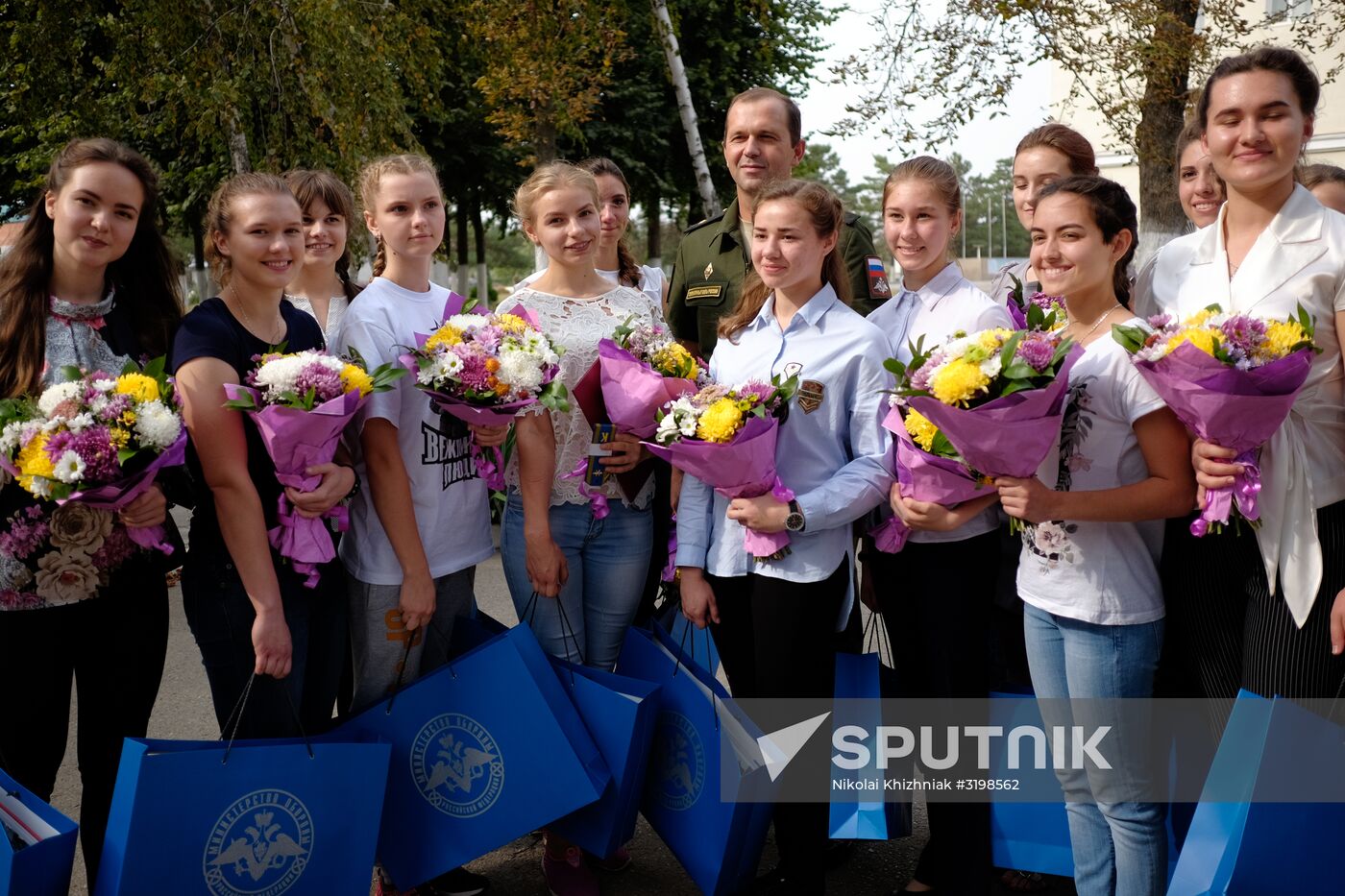 Krasnodar air force academy enrolls first 15 female cadets