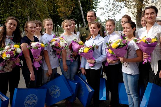 Krasnodar air force academy enrolls first 15 female cadets