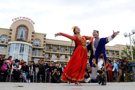 Russian and Chinese people's friendship festival in Khabarovsk Territory