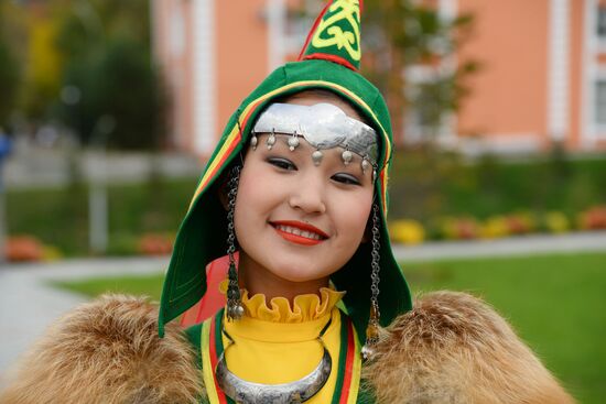 Russian and Chinese people's friendship festival in Khabarovsk Territory