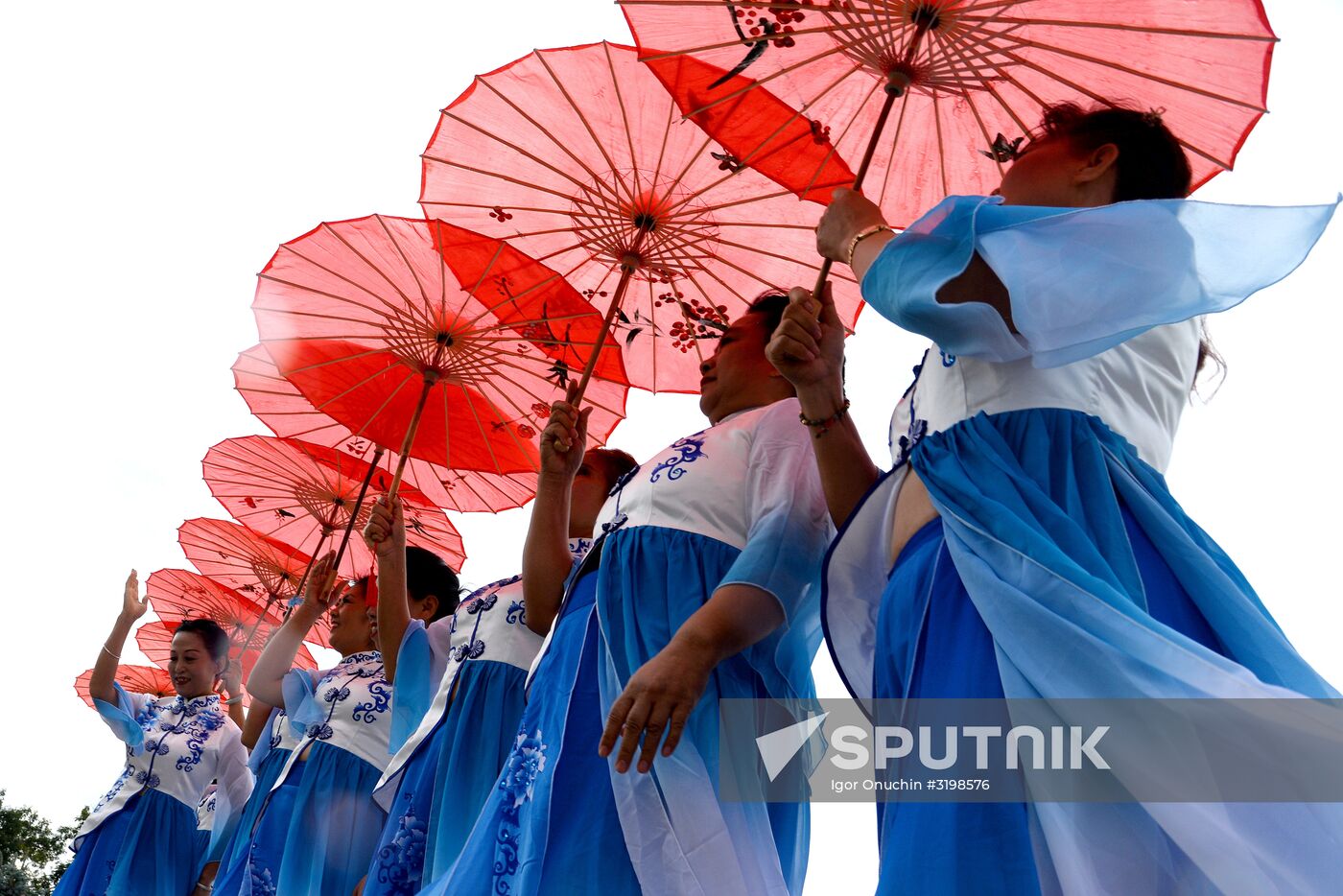 Russian and Chinese people's friendship festival in Khabarovsk Territory