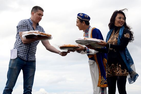 Russian and Chinese people's friendship festival in Khabarovsk Territory