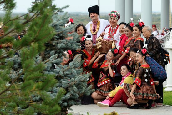 Russian and Chinese people's friendship festival in Khabarovsk Territory