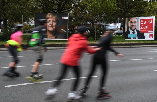 Berlin on the eve of German federal election