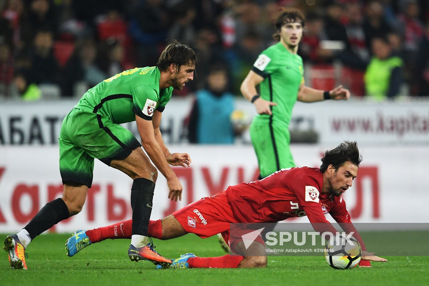 Russian Football Premier League. Spartak vs. Anzhi