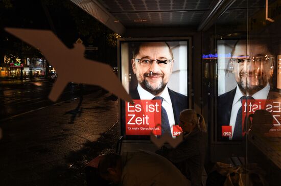 Berlin on the even of German federal election
