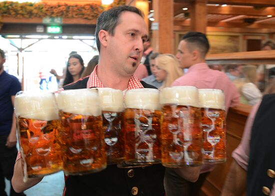 Oktoberfest 2017 beer festival in Munich