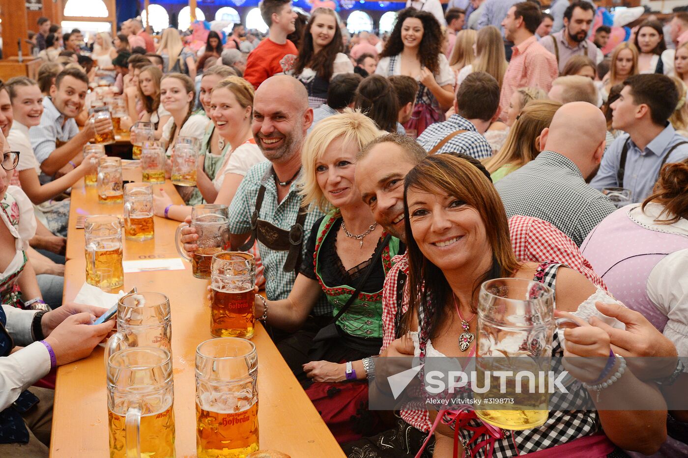 Oktoberfest 2017 beer festival in Munich