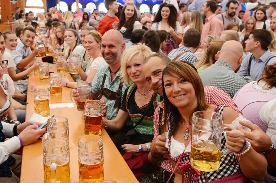 Oktoberfest 2017 beer festival in Munich
