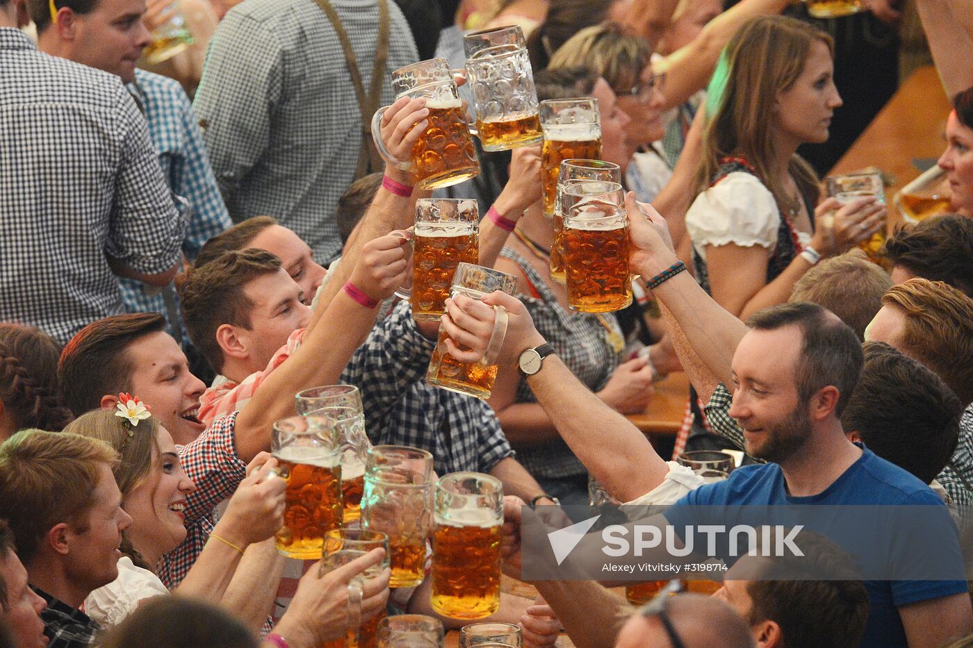 Oktoberfest 2017 beer festival in Munich