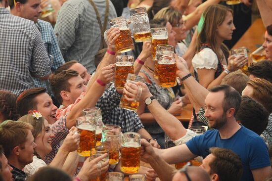 Oktoberfest 2017 beer festival in Munich