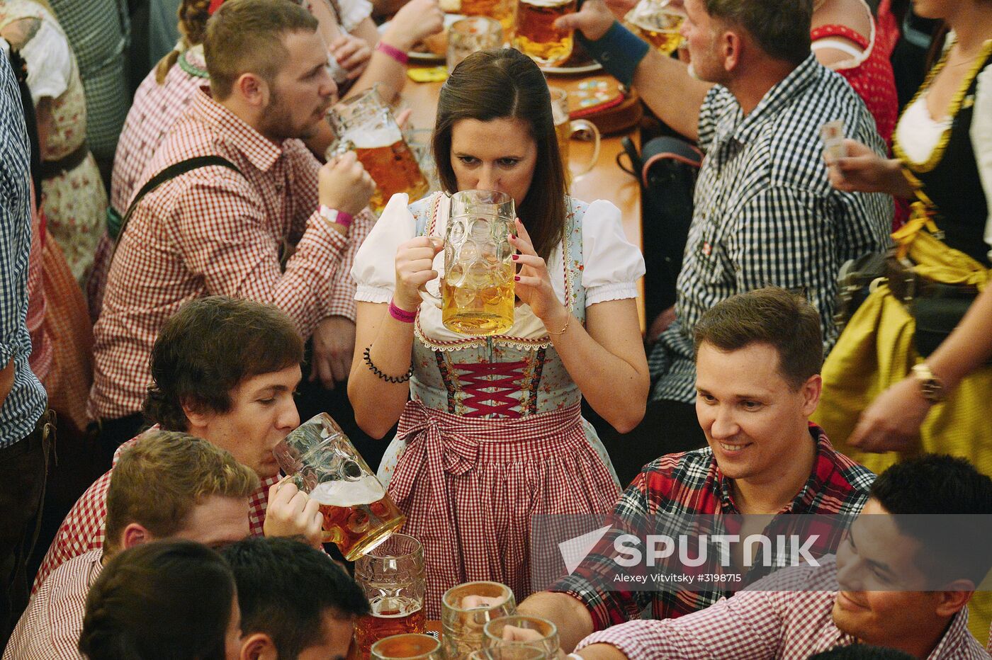 Oktoberfest 2017 beer festival in Munich