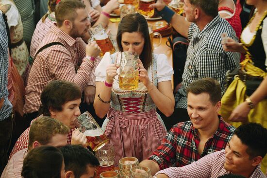 Oktoberfest 2017 beer festival in Munich
