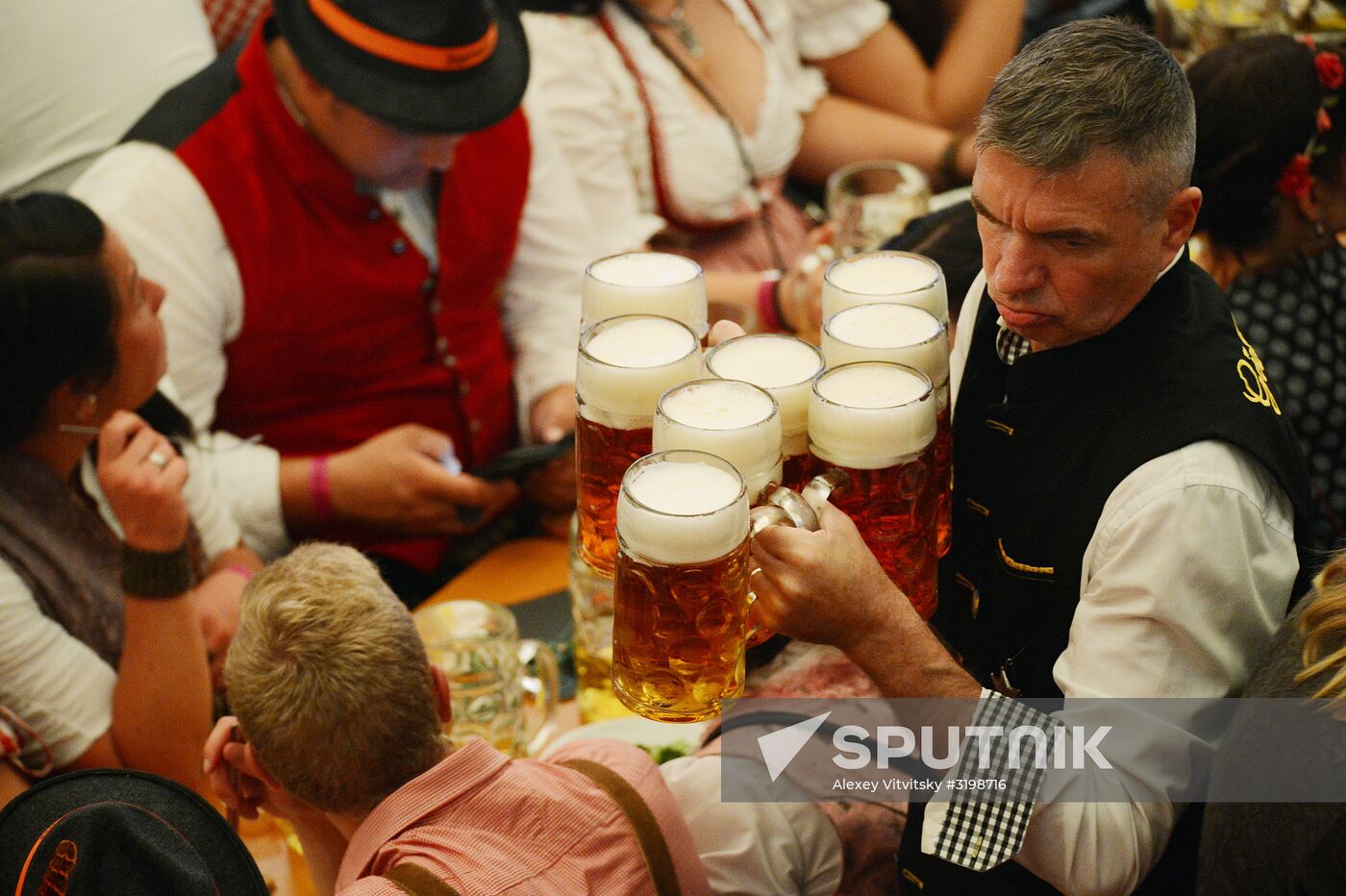 Oktoberfest 2017 beer festival in Munich