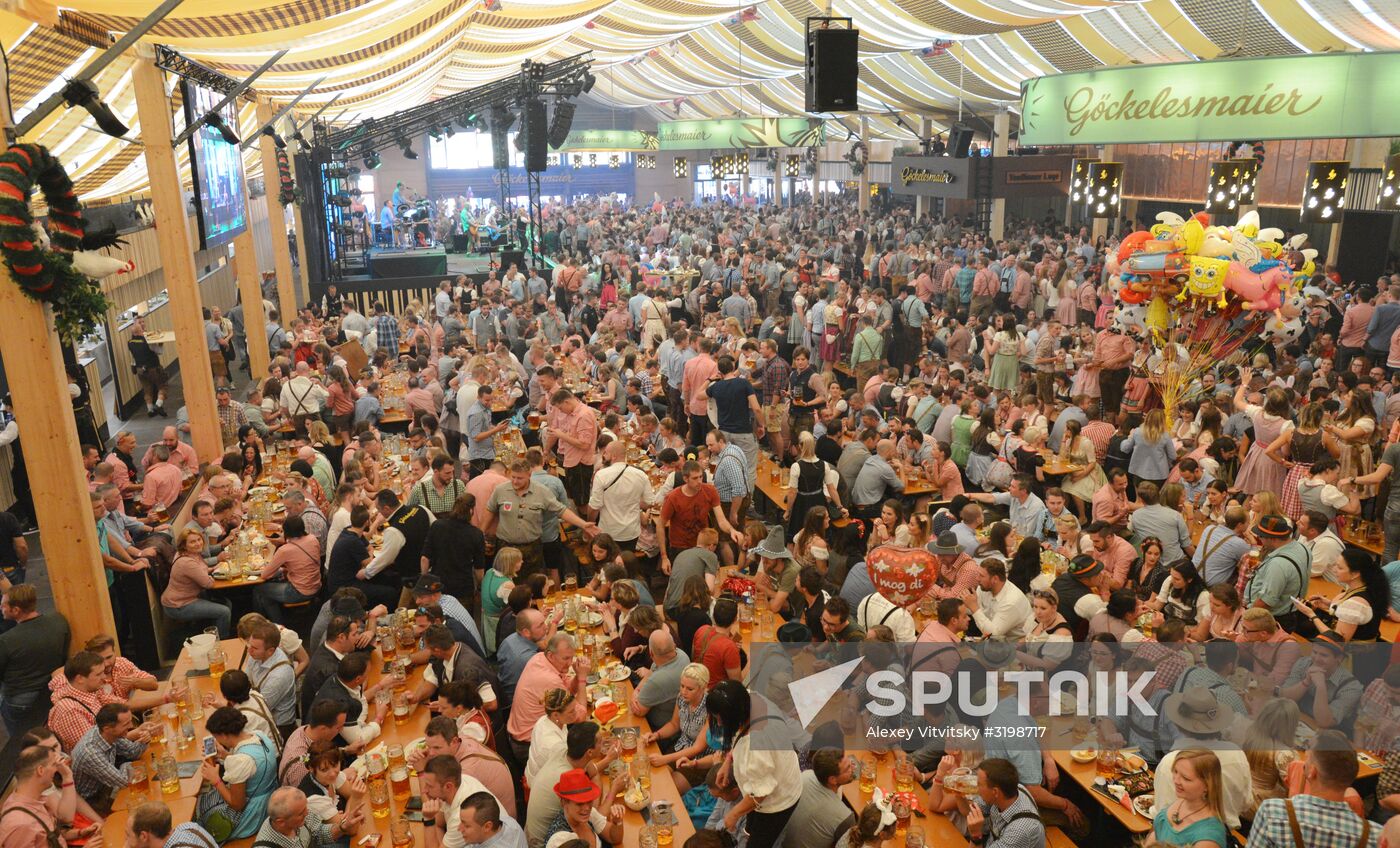 Oktoberfest 2017 beer festival in Munich