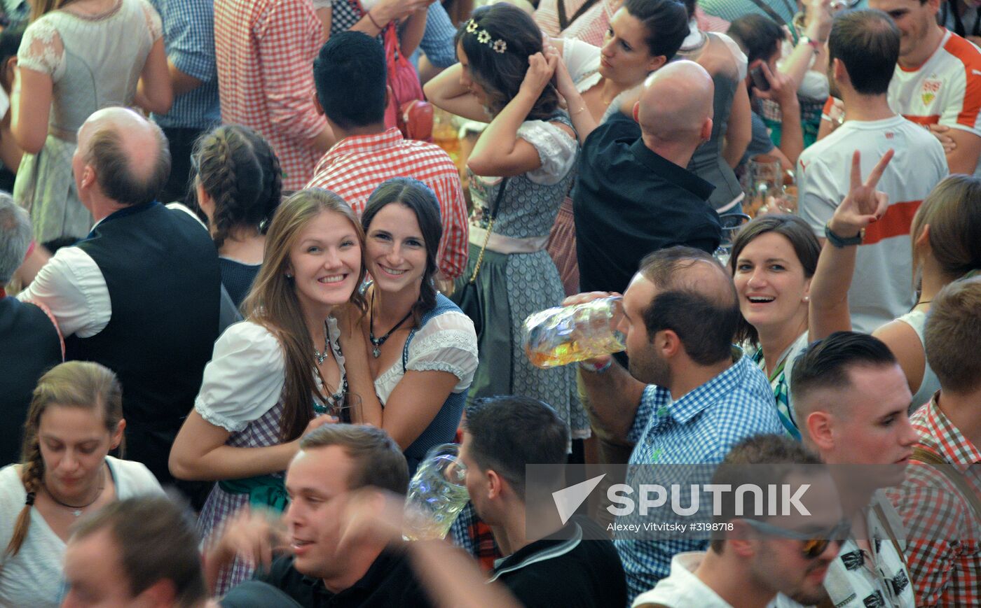 Oktoberfest 2017 beer festival in Munich