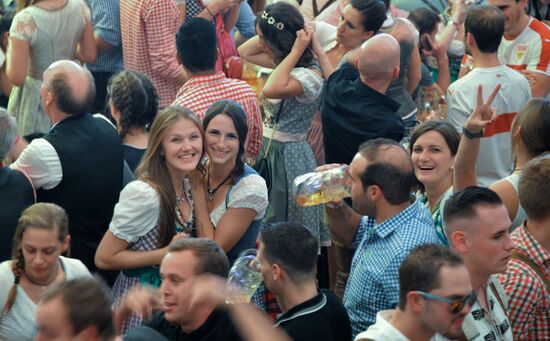 Oktoberfest 2017 beer festival in Munich