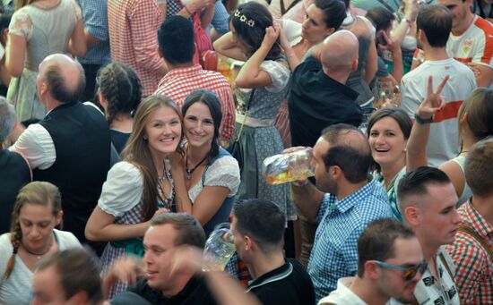 Oktoberfest 2017 beer festival in Munich