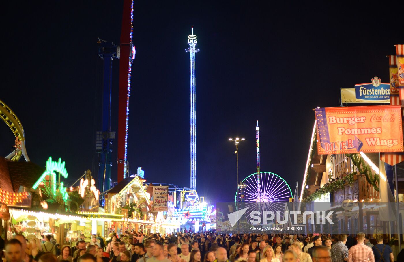 Oktoberfest 2017 beer festival in Munich