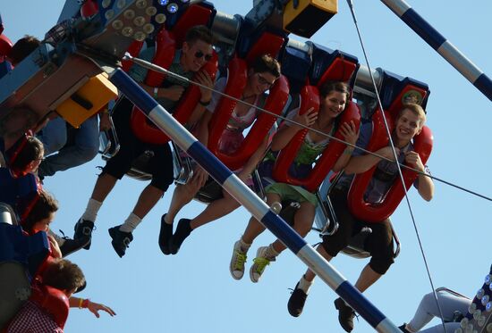 Oktoberfest 2017 beer festival in Munich