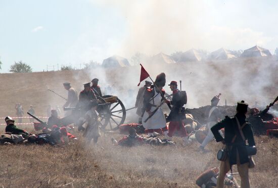 10th Alma Matter military and historical festival in Crimea