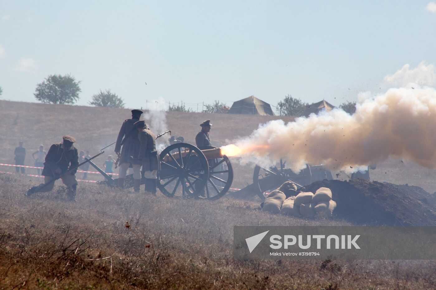 10th Alma Matter military and historical festival in Crimea