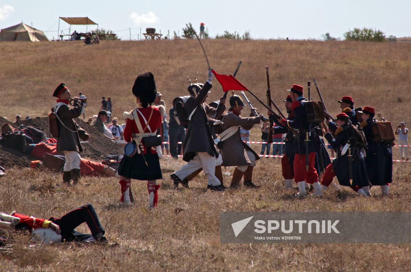 10th Alma Matter military and historical festival in Crimea