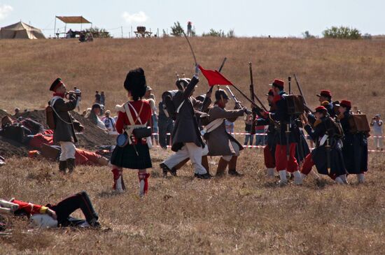 10th Alma Matter military and historical festival in Crimea