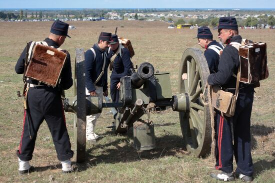 10th Alma Matter military and historical festival in Crimea