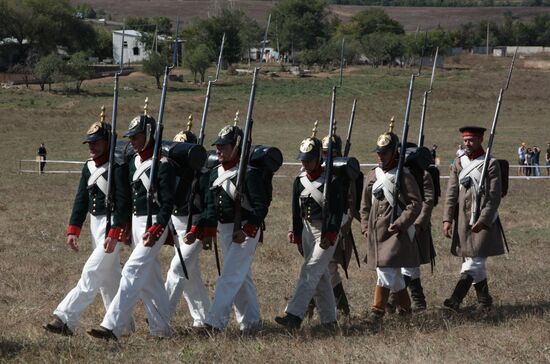 10th Alma Matter military and historical festival in Crimea