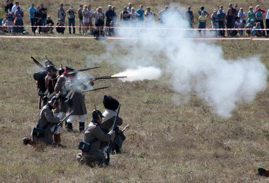 10th Alma Matter military and historical festival in Crimea