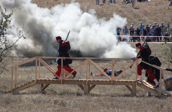 10th Alma Matter military and historical festival in Crimea