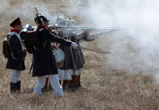 10th Alma Matter military and historical festival in Crimea