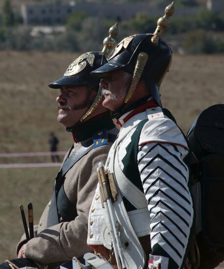 10th Alma Matter military and historical festival in Crimea