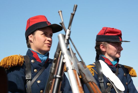 10th Alma Matter military and historical festival in Crimea