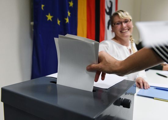 Parliamentary elections in Germany