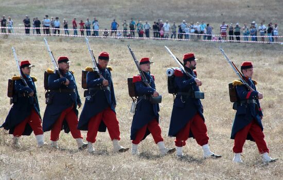 10th Alma Matter military and historical festival in Crimea