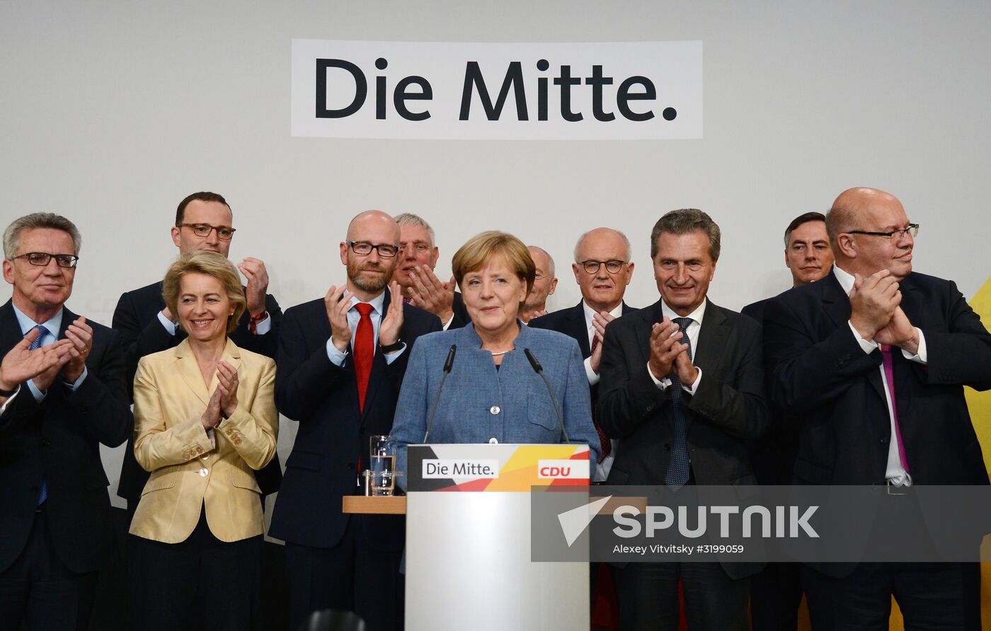 Parliamentary elections in Germany