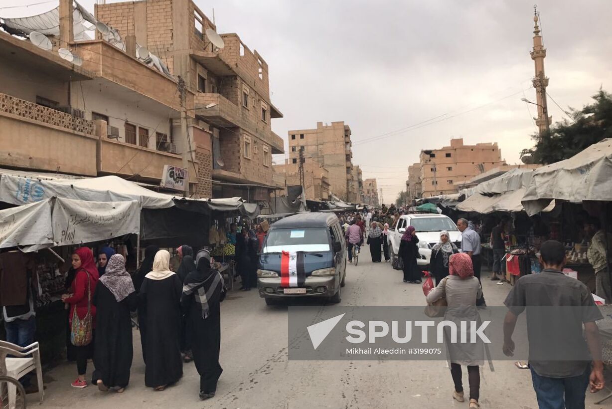 Peaceful life in Deir ez-Zor, Syria