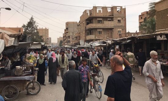 Peaceful life in Deir ez-Zor, Syria