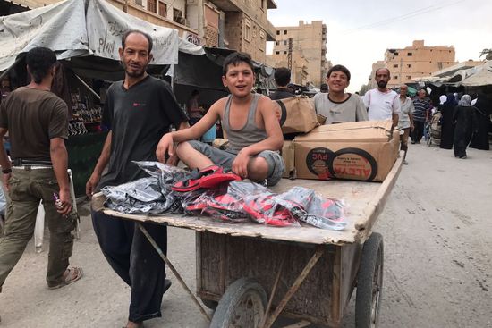 Peaceful life in Deir ez-Zor, Syria