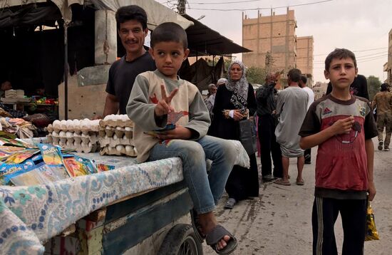 Peaceful life in Deir ez-Zor, Syria
