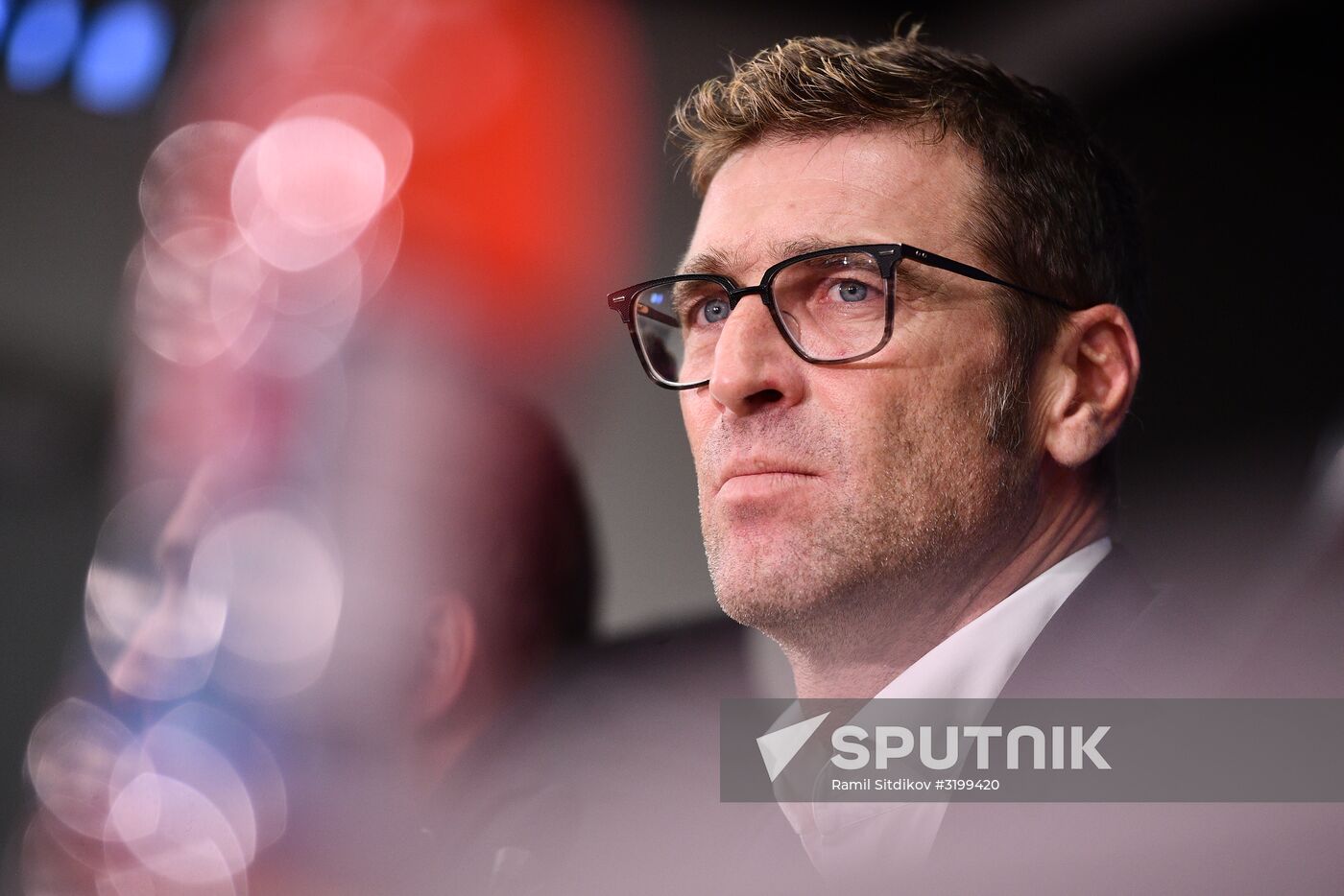Football. UEFA Champions League. FC Spartak's training session