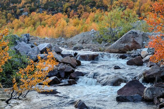 Regions of Russia. Kola Peninsula