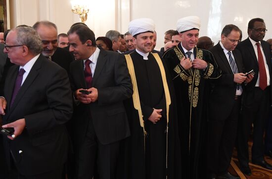 Reception at Russian Foreign Ministry on occasion of Muslim New Year