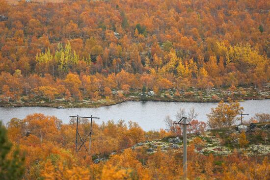 Regions of Russia. Kola Peninsula