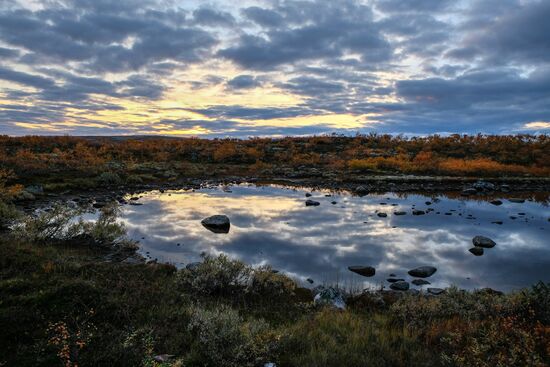Regions of Russia. Kola Peninsula