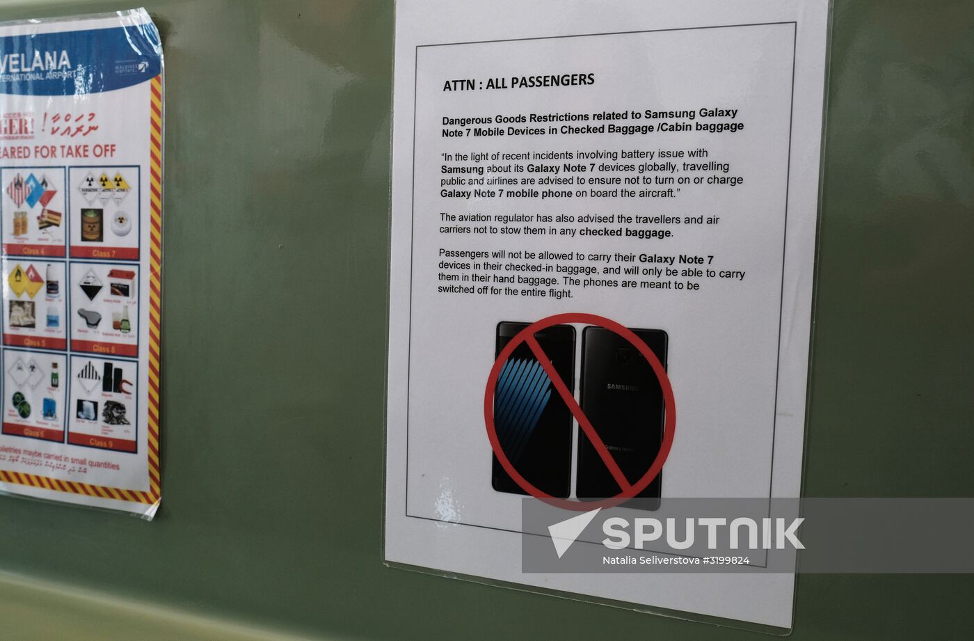 Regulations on aircraft carriage of Samsung Galaxy Note 7