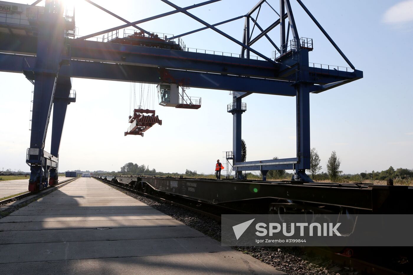 First combined container train went from Europe to China via Kaliningrad region